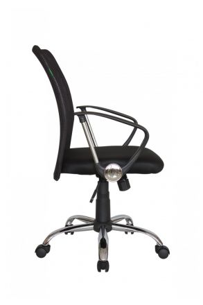 Кресло Smart m RCH 8075 Чёрная ткань/Чёрная сетка (DW-01) Кресло Smart m RCH 8075 Чёрная ткань/Чёрная сетка (DW-01)