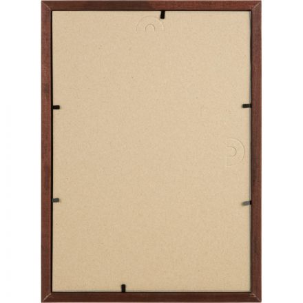 Рамка Зебра А4 21x30 см деревянный багет 16 мм коричневая Рамка Зебра А4 21x30 см деревянный багет 16 мм коричневая