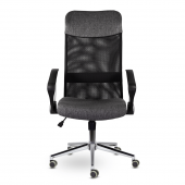 Кресло МС-040 Директ Лайт В хром Ср Moderno 02/Е11-к/Moderno 02 (черный/серый) Кресло МС-040 Директ Лайт В хром Ср Moderno 02/Е11-к/Moderno 02 (черный/серый)