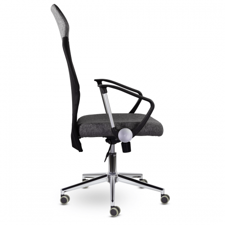 Кресло МС-040 Директ Лайт В хром Ср Moderno 02/Е11-к/Moderno 02 (черный/серый) Кресло МС-040 Директ Лайт В хром Ср Moderno 02/Е11-к/Moderno 02 (черный/серый)