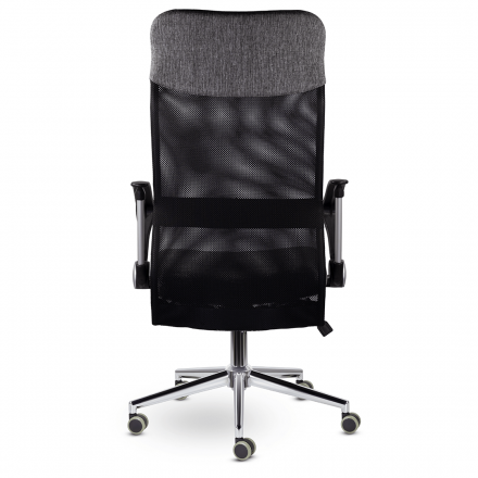 Кресло МС-040 Директ Лайт В хром Ср Moderno 02/Е11-к/Moderno 02 (черный/серый) Кресло МС-040 Директ Лайт В хром Ср Moderno 02/Е11-к/Moderno 02 (черный/серый)