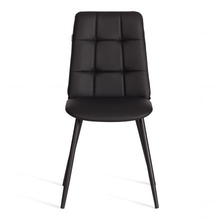Стул обеденный Asti (2 шт. в упаковке) TREND, экокожа , черная Стул обеденный Asti (2 шт. в упаковке) TREND, экокожа , черная