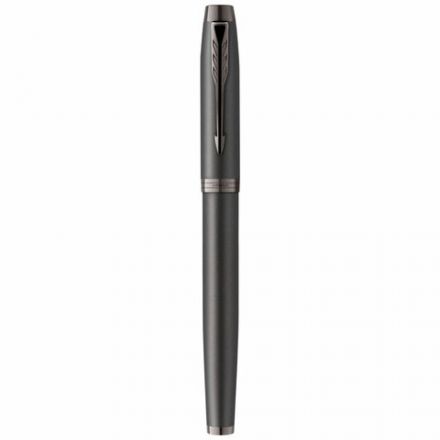 Ручка перьевая PARKER "IM Professionals Monochrome Titanium", темно-серый лак, сталь, синяя, 2172959 Ручка перьевая PARKER "IM Professionals Monochrome Titanium", темно-серый лак, сталь, синяя, 2172959
