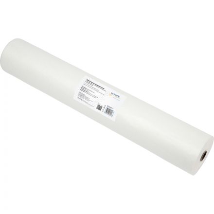 Простыня в рулоне 80х200, белый (100шт/рул), пл.15, спанбонд, А1, 12968