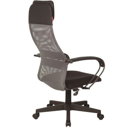 Кресло 0MX_VB_EChair-655 TTW_DG TTW сетка/ткань серый, пластик
