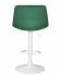 Стул барный DOBRIN TAILOR WHITE, зеленый велюр (MJ9-88)