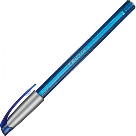Ручка шариковая одноразовая Unimax Trio DC tinted синяя (толщина линии 0.5 мм) Ручка шариковая одноразовая Unimax Trio DC tinted синяя (толщина линии 0.5 мм)