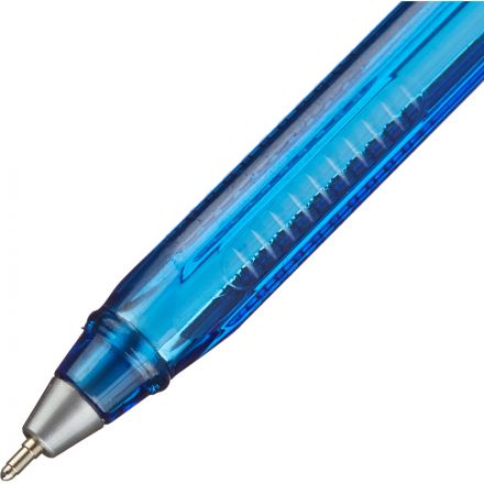 Ручка шариковая одноразовая Unimax Trio DC tinted синяя (толщина линии 0.5 мм) Ручка шариковая одноразовая Unimax Trio DC tinted синяя (толщина линии 0.5 мм)