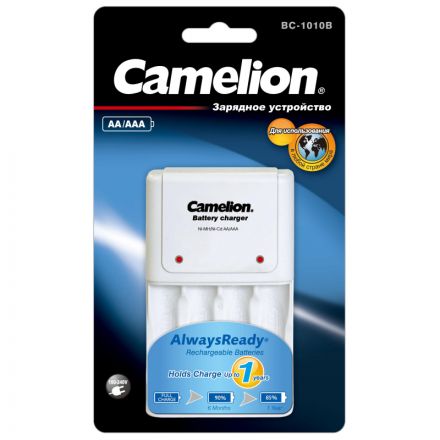 Зарядное устройство Camelion BC-1010B (BC-1010B, 2-4AA/AAA/200Ma) Зарядное устройство Camelion BC-1010B (BC-1010B, 2-4AA/AAA/200Ma)