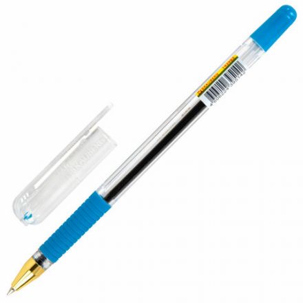 Ручка шариковая с грипом BRAUBERG "X-ONE", СИНЯЯ, корпус прозрачный, узел 0,5 мм, линия письма 0,35 мм, 143985 Ручка шариковая с грипом BRAUBERG "X-ONE", СИНЯЯ, корпус прозрачный, узел 0,5 мм, линия письма 0,35 мм, 143985