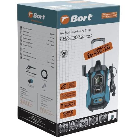 Мойка высокого давления Bort BHR-2000-Smart (91275721)