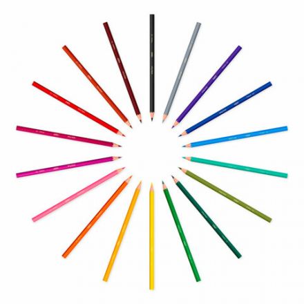 Карандаши цветные BIC "Kids ECOlutions Evolution", 18 цветов, пластиковые, заточенные, европодвес, 937513 Карандаши цветные BIC "Kids ECOlutions Evolution", 18 цветов, пластиковые, заточенные, европодвес, 937513