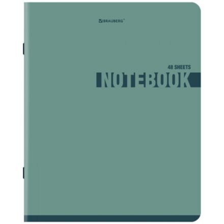 Тетрадь А5, 48 л., BRAUBERG, скоба, клетка, SoftTouch, "NoteColor", (микс в спайке), 405326 Тетрадь А5, 48 л., BRAUBERG, скоба, клетка, SoftTouch, "NoteColor", (микс в спайке), 405326