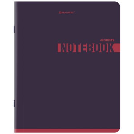 Тетрадь А5, 48 л., BRAUBERG, скоба, клетка, SoftTouch, "NoteColor", (микс в спайке), 405326 Тетрадь А5, 48 л., BRAUBERG, скоба, клетка, SoftTouch, "NoteColor", (микс в спайке), 405326