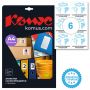 Этикетки самоклеящиеся Promega label (Комус) Скоропортящаяся продукция 105х99 мм 6 штук на листе белые (20 листов в упаковке) Этикетки самоклеящиеся Promega label (Комус) Скоропортящаяся продукция 105х99 мм 6 штук на листе белые (20 листов в упаковке)