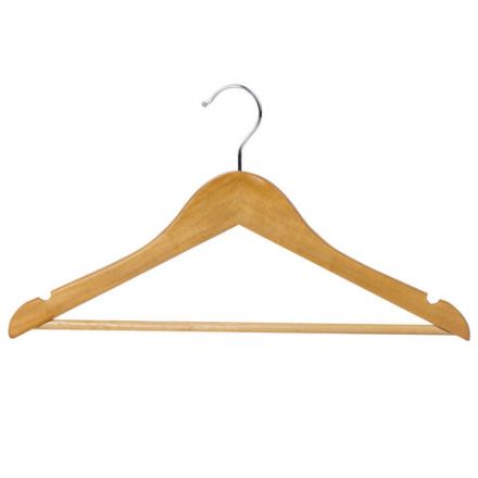 Вешалки-плечики, размер 48-50, КОМПЛЕКТ 5шт, деревянная, перекладина, цвет сосна, BRABIX "Стандарт", 601159 Вешалки-плечики, размер 48-50, КОМПЛЕКТ 5шт, деревянная, перекладина, цвет сосна, BRABIX "Стандарт", 601159