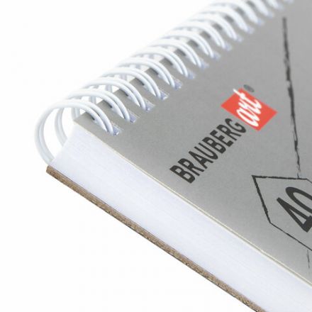 Скетчбук, белая бумага 160 г/м2, 140х201 мм, 40 л., гребень, жесткая подложка, BRAUBERG ART CLASSIC, ассорти, 115071 Скетчбук, белая бумага 160 г/м2, 140х201 мм, 40 л., гребень, жесткая подложка, BRAUBERG ART CLASSIC, ассорти, 115071