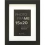 Рамка пластиковая с паспарту Gloria Black 15x20 37 Рамка пластиковая с паспарту Gloria Black 15x20 37