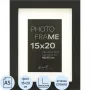 Рамка пластиковая с паспарту Gloria Black 15×20 37 Рамка пластиковая с паспарту Gloria Black 15×20 37