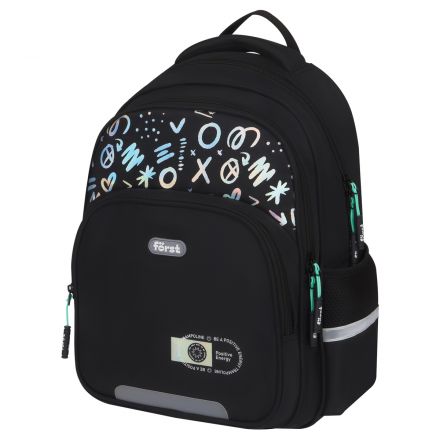 Рюкзак Först F-Comfy "Positive energy" 38*29*15см, 2 отделения, 3 кармана, анатомическая спинка Рюкзак Först F-Comfy "Positive energy" 38*29*15см, 2 отделения, 3 кармана, анатомическая спинка