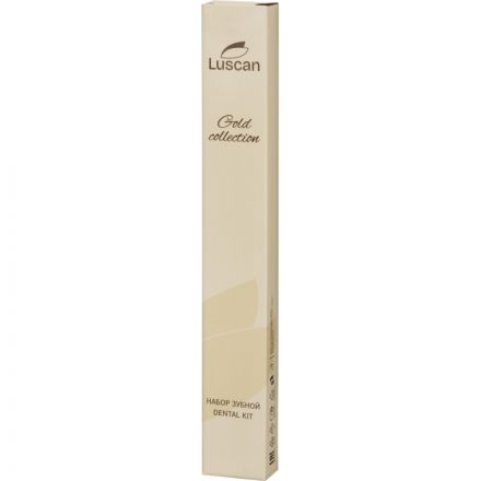 Набор зубной Luscan Gold Collection, картон, 200 шт/наб