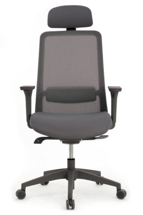Кресло Ворк W-218C GREY Серый