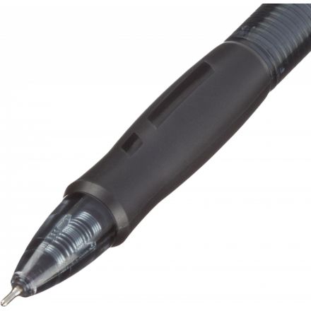 Ручка шариковая автомат. Deli Arris диаметр шар 0,7мм рез манж черная Ручка шариковая автомат. Deli Arris диаметр шар 0,7мм рез манж черная
