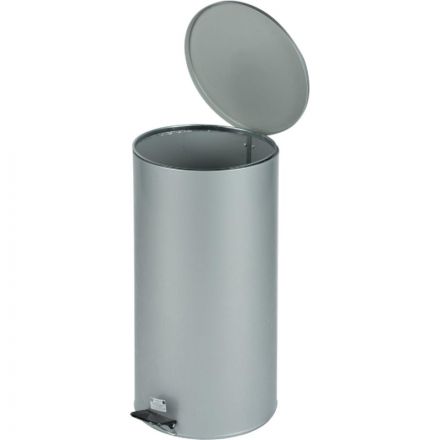 Урна с педалью стальная, серый, 300х583мм, объем 40л Урна с педалью стальная, серый, 300х583мм, объем 40л
