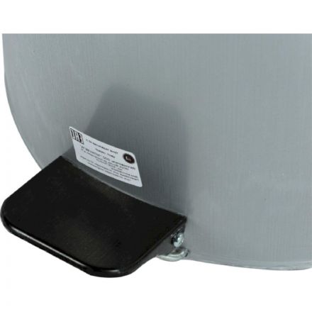 Урна с педалью стальная, серый, 300х583мм, объем 40л Урна с педалью стальная, серый, 300х583мм, объем 40л