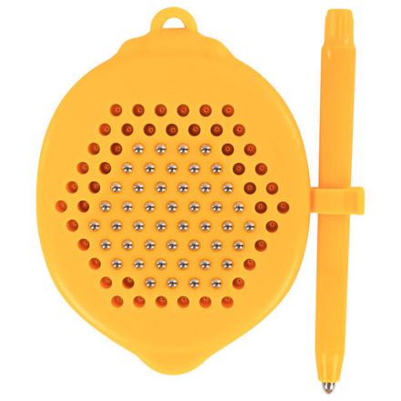 Магнитный планшет MAGPAD MINI для рисования 9х11,5 см, 91 шарик, ассорти, BRAUBERG KIDS, 665106