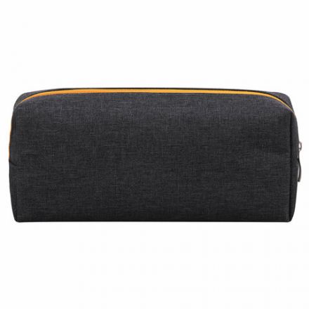 Пенал мягкий ЮНЛАНДИЯ, 2 отделения, полиэстер, "Sport scorer", серый, 20х9х6 см, 271575