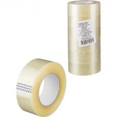 Клейкая лента упаковочная 48x200x40мкм (прозрачная), 6 шт./уп. Клейкая лента упаковочная 48x200x40мкм (прозрачная), 6 шт./уп.