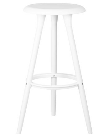 Набор 4 шт Табурет барный DOBRIN ROYCE WHITE, белый (W-02)