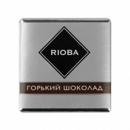 Шоколад порционный RIOBA Горький 72%, 800 г, пакет, 366306 Шоколад порционный RIOBA Горький 72%, 800 г, пакет, 366306