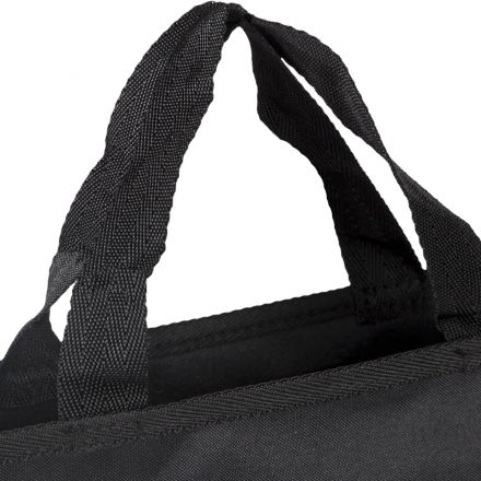 Папка-портфель A4 2 отделения, на молнии, 100% полиэстер, черный 63753