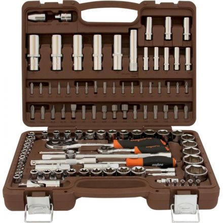 Набор инструмента 1/4, 3/8, и 1/2DR, 108 предметов Ombra OMT108S