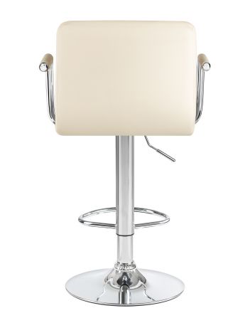 Стул барный DOBRIN KRUGER ARM, кремовый Стул барный DOBRIN KRUGER ARM, кремовый