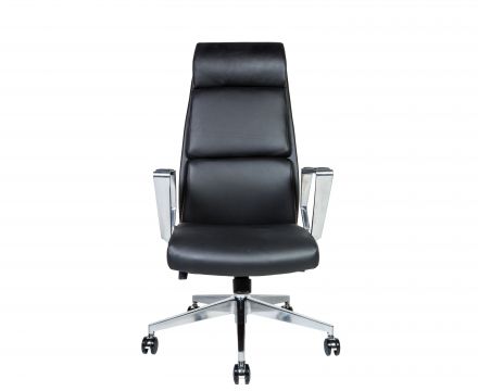 Кресло Norden Лондон ЛЮКС ZR8637H-408 black PU