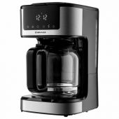 Кофеварка капельная BRAYER BR1124, 900 Вт, объем 1,8 л, LED-дисплей, поддержание температуры, черная Кофеварка капельная BRAYER BR1124, 900 Вт, объем 1,8 л, LED-дисплей, поддержание температуры, черная