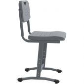 Стул ученический MET_ Универсал 5-7 (4-6) г.р. Square серый/серый