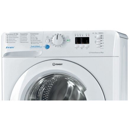 Стиральная машина INDESIT BWUA 51051 L B, 1000 об/мин, 5 кг, фронтальная загрузка, 17 программ, белая, 869991031140 Стиральная машина INDESIT BWUA 51051 L B, 1000 об/мин, 5 кг, фронтальная загрузка, 17 программ, белая, 869991031140
