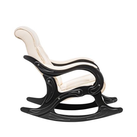 Кресло-качалка Модель 77, Венге, Dundi 112, Экокожа Кресло-качалка Модель 77, Венге, Dundi 112, Экокожа