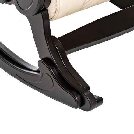 Кресло-качалка Модель 77, Венге, Dundi 112, Экокожа Кресло-качалка Модель 77, Венге, Dundi 112, Экокожа