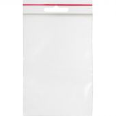 Пакет с замком (Zip Lock) с европодвесом 8 х 12 см, 60 мкм, 100 шт/уп