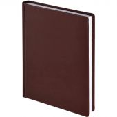 Ежедневник датированный 2026 А5+ VELVET бордовый 3-123/02