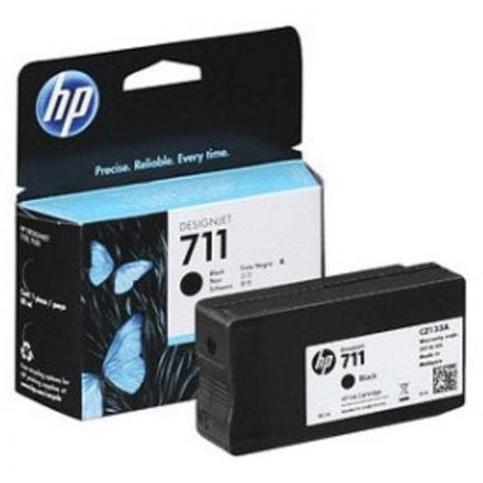 Картридж струйный HP 711 CZ133A черный повышенной емкости оригинальный