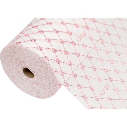 Салфетка спанлейс в рулоне 45х90, розовый, пл.50, 100шт/рул, 10269(0490)