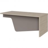 Стол IN FREGAT рук-ля прист. 129В001 оп.тумба пр д.сканд/базальт