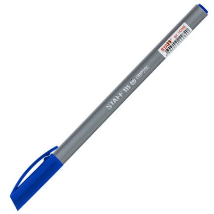 Ручка шариковая масляная STAFF "EVERYDAY" OBP-290, СИНЯЯ, трехгранная, узел 0,7 мм, линия письма 0,35 мм, 142996