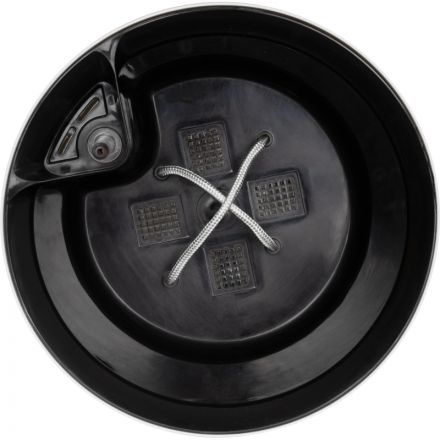 Горшок цветочный с автополивом  КОМФОРТ 12л белый ПИ-33-9ТХ